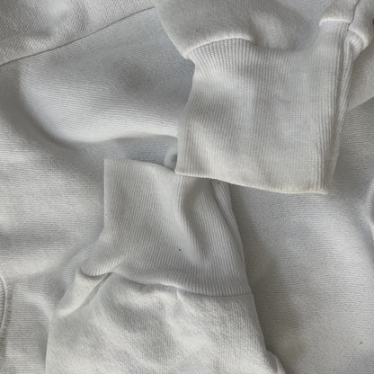 Oneita BLANK Vintage White Sweatshirt 90s Essential Lot Rap T Shirt Rare Jumper