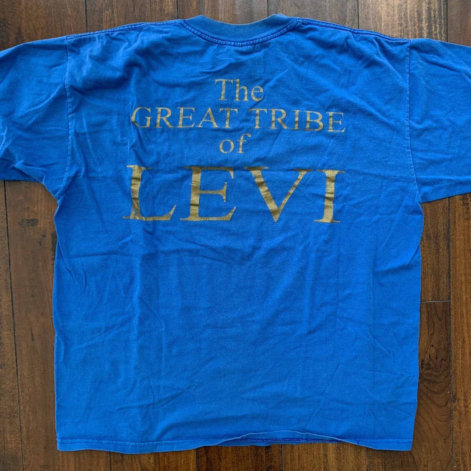 Great Tribe Levi Vintage T Shirt Music Rap Band Western California Travel Gildan