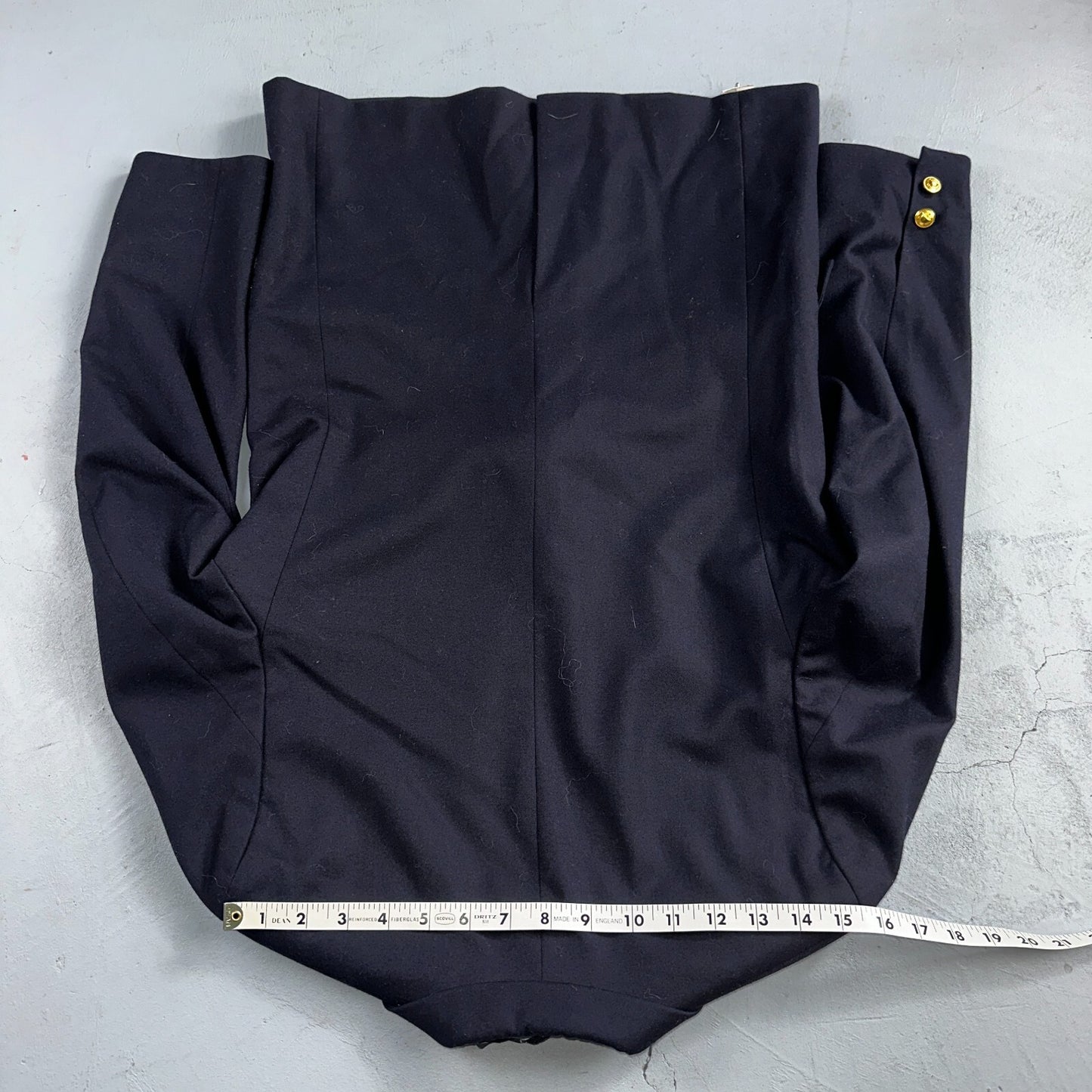 Women's Vintage Polo Ralph Lauren Blazer Jacket Made in Italy Sz 16 Wool 80s