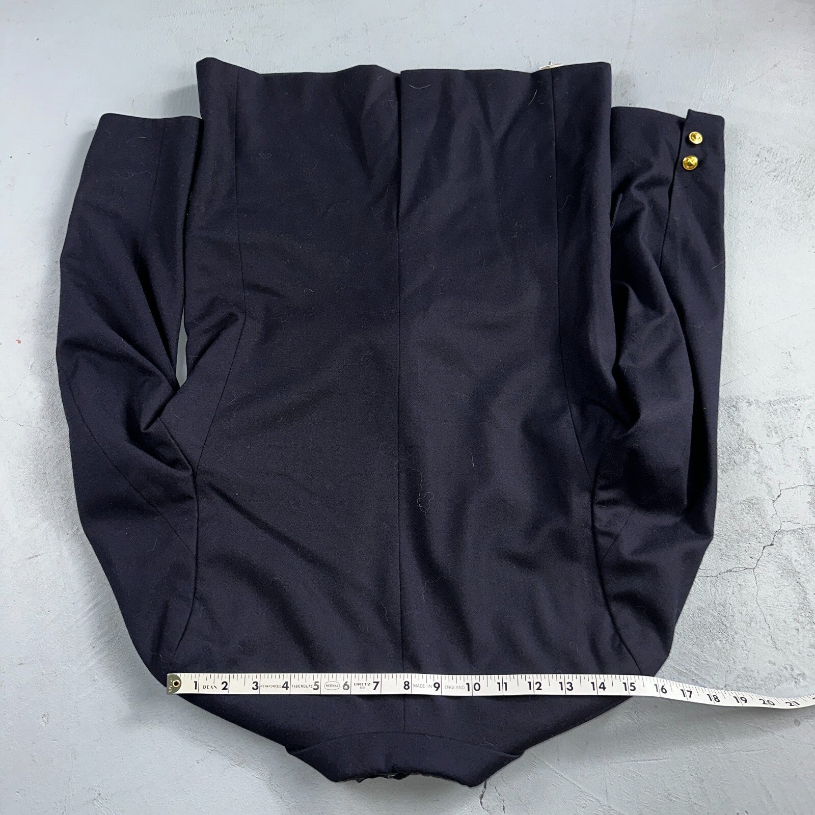 Women's Vintage Polo Ralph Lauren Blazer Jacket Made in Italy Sz 16 Wool 80s