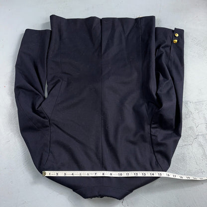 Women's Vintage Polo Ralph Lauren Blazer Jacket Made in Italy Sz 16 Wool 80s