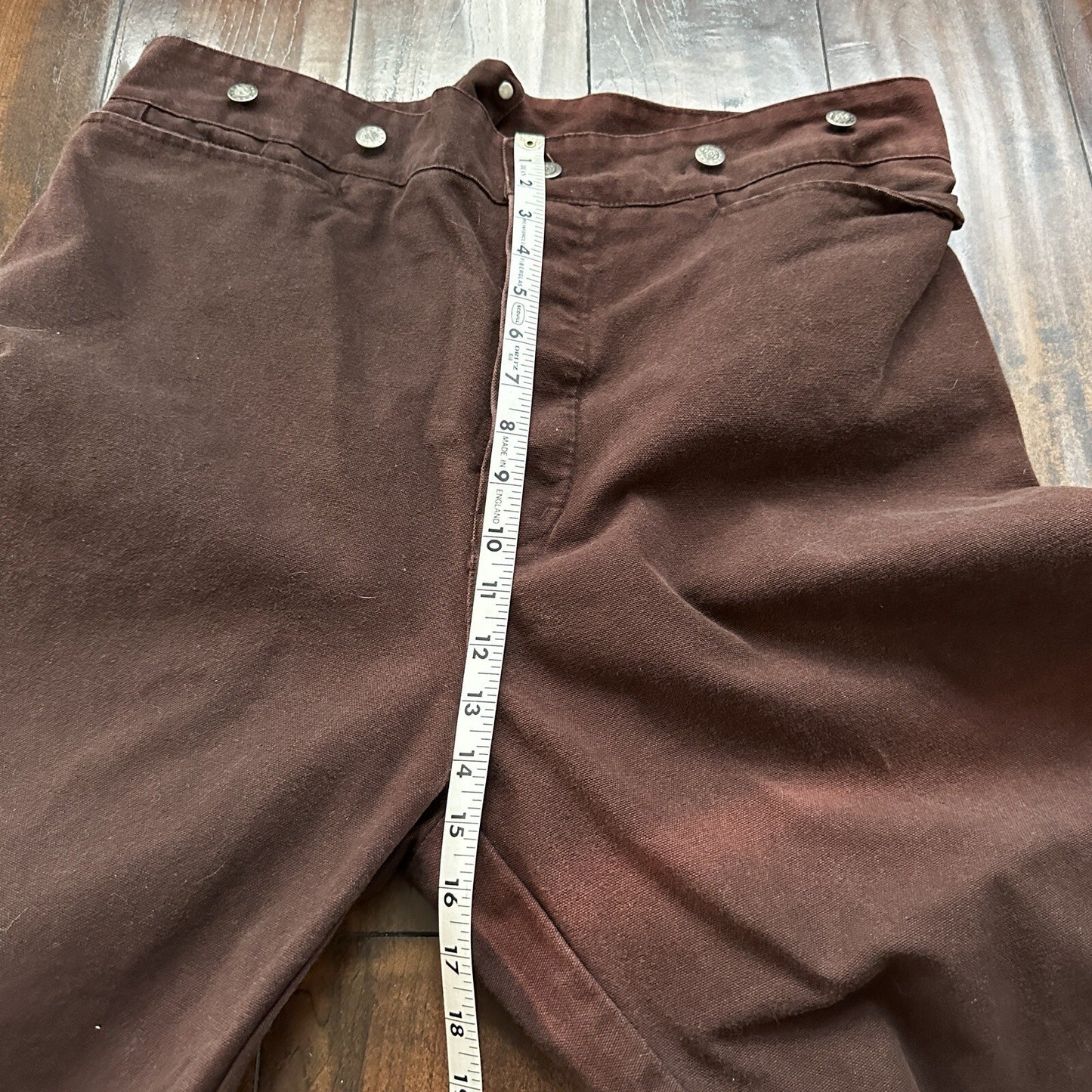 VTG Mens Frontier Maker USA Outdoor Pants Buckleback Cowboy 42 Brown Western