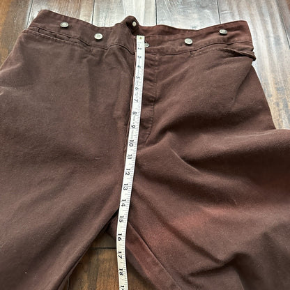 VTG Mens Frontier Maker USA Outdoor Pants Buckleback Cowboy 42 Brown Western