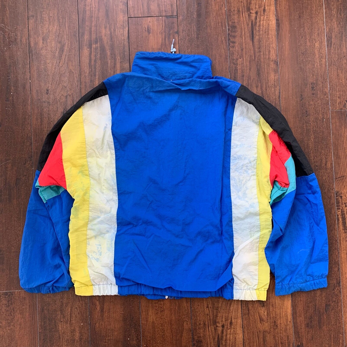 Vintage Nike MCENROE Full Zip Pullover Windbreaker Jacket USA Tennis 80s RARE