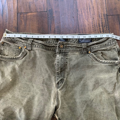 KUHL Rydr Canvas 5-Pocket Outdoor Hiking Pants Men’s Size 40X32 Brown Distressed