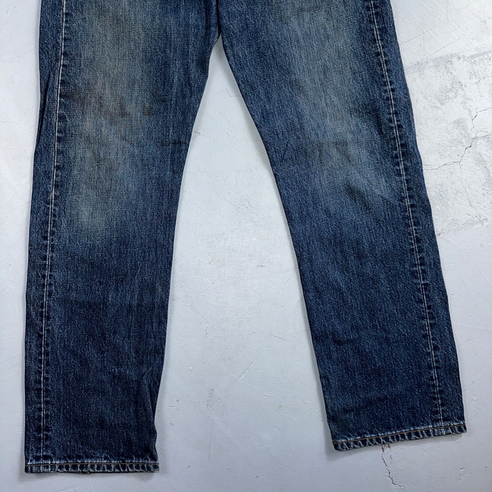 Levis 501 Vintage Y2K Europe Straight Leg Jeans 32x30 90s Med Wash Act 30x29