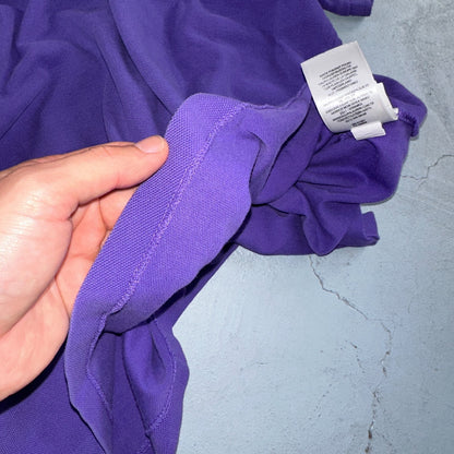 Polo Ralph Lauren Men’s Polo Shirt Purple Yellow Pony Preppy Casual Short Sleeve