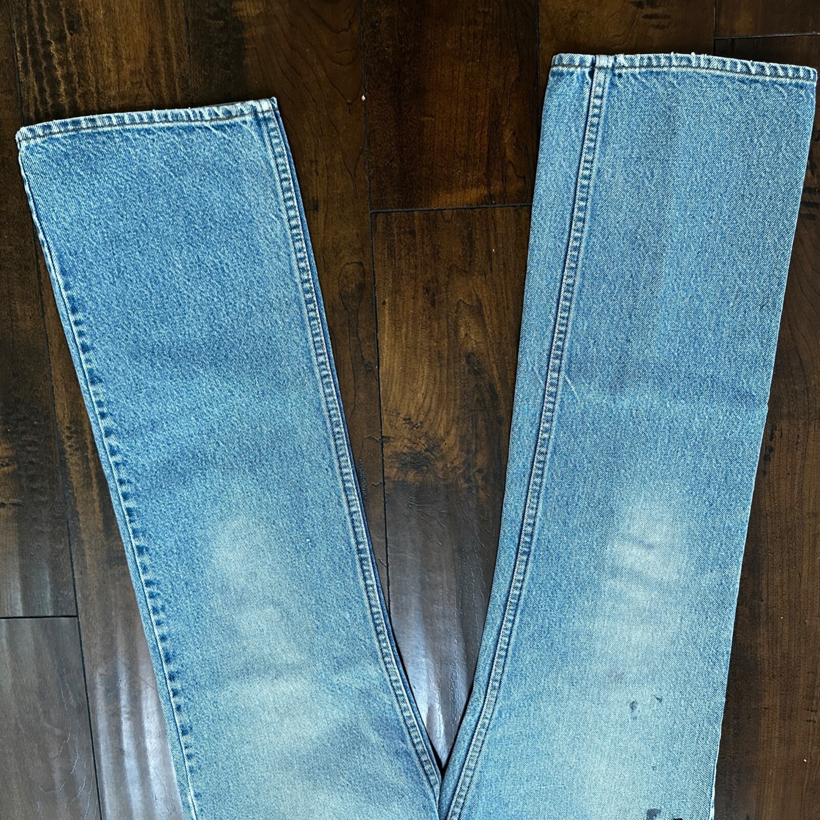 Levis 517 Vintage 80s USA Orange Tab Bootcut Flare Blue Jeans 34x31 Act 32x29