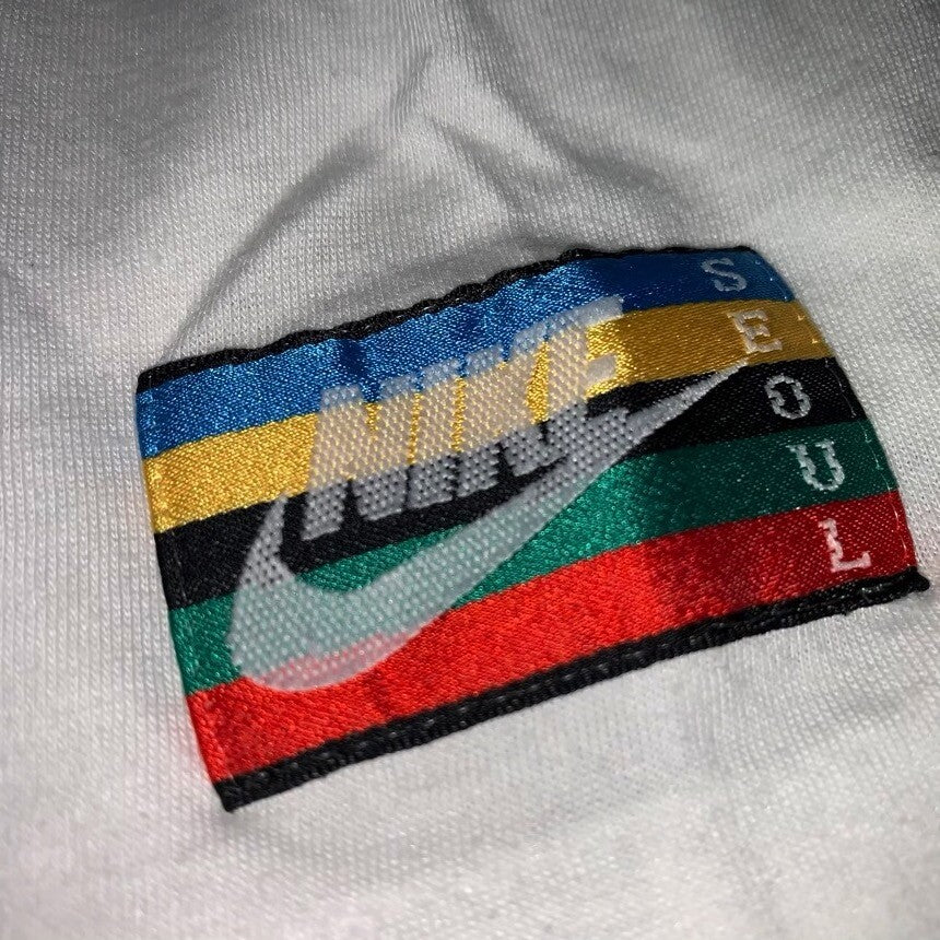 Nike Vintage T Shirt USA Rare Jordan 80s 1988 South Korea Olympics Seoul Tee