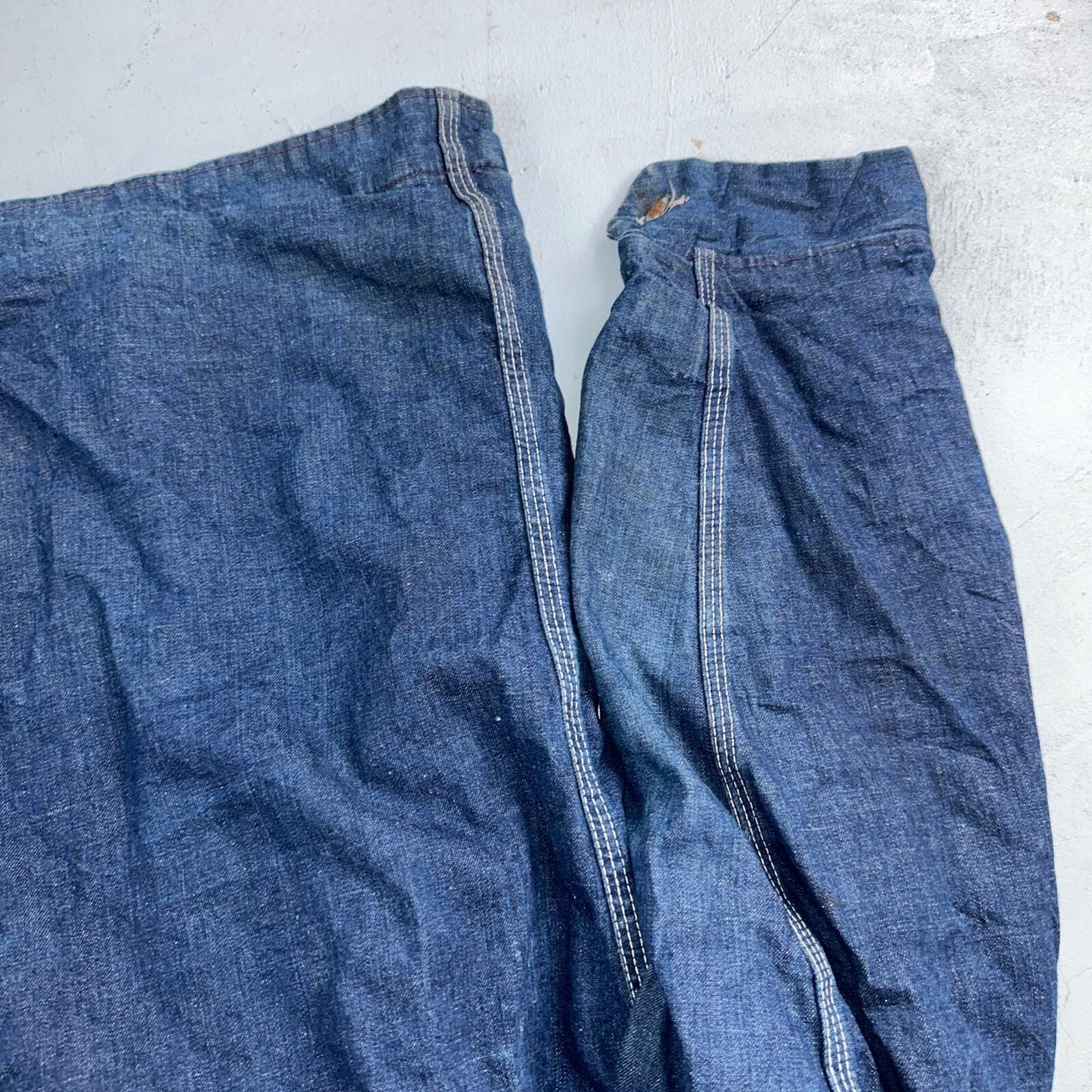 Vintage 60s Hercules Sears Roebuck And Co Denim Chore Jacket Coat Lined Detroit