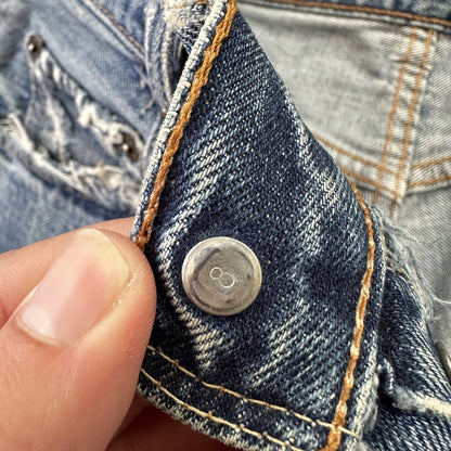 Vintage LEVIS 501XX Jeans Big E 1960s Denim Redline Selvedge 29x29 USA 60s 70s