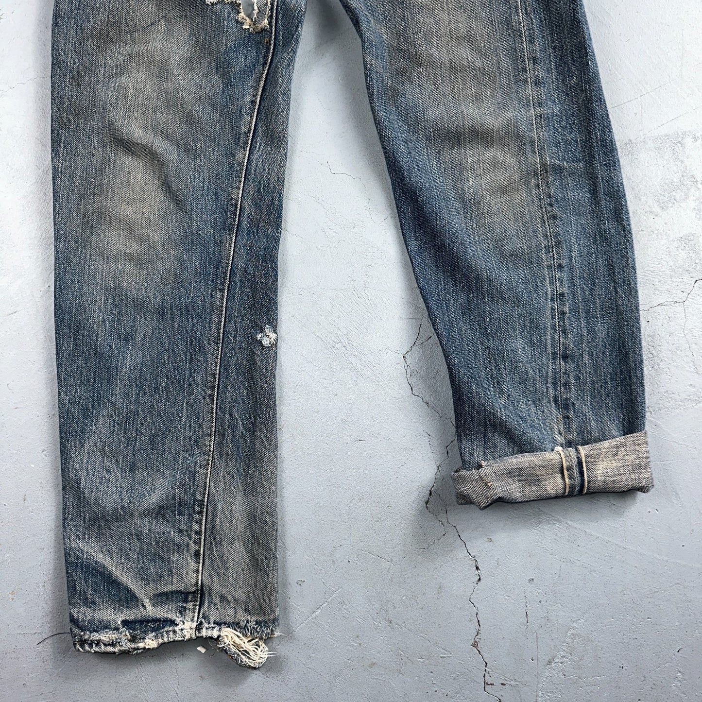 Levis 501 Vintage 70s SS Redline Selvedge USA XX Jeans Med Wash 32x34 Act 30x29