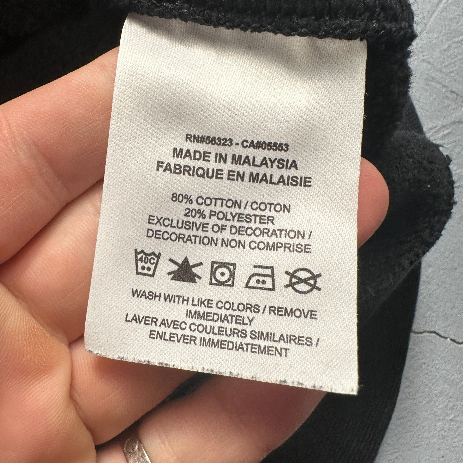 Nike Men's Black Crewneck Fleece Sweatshirt Size 2XL Pullover Long Sleeve