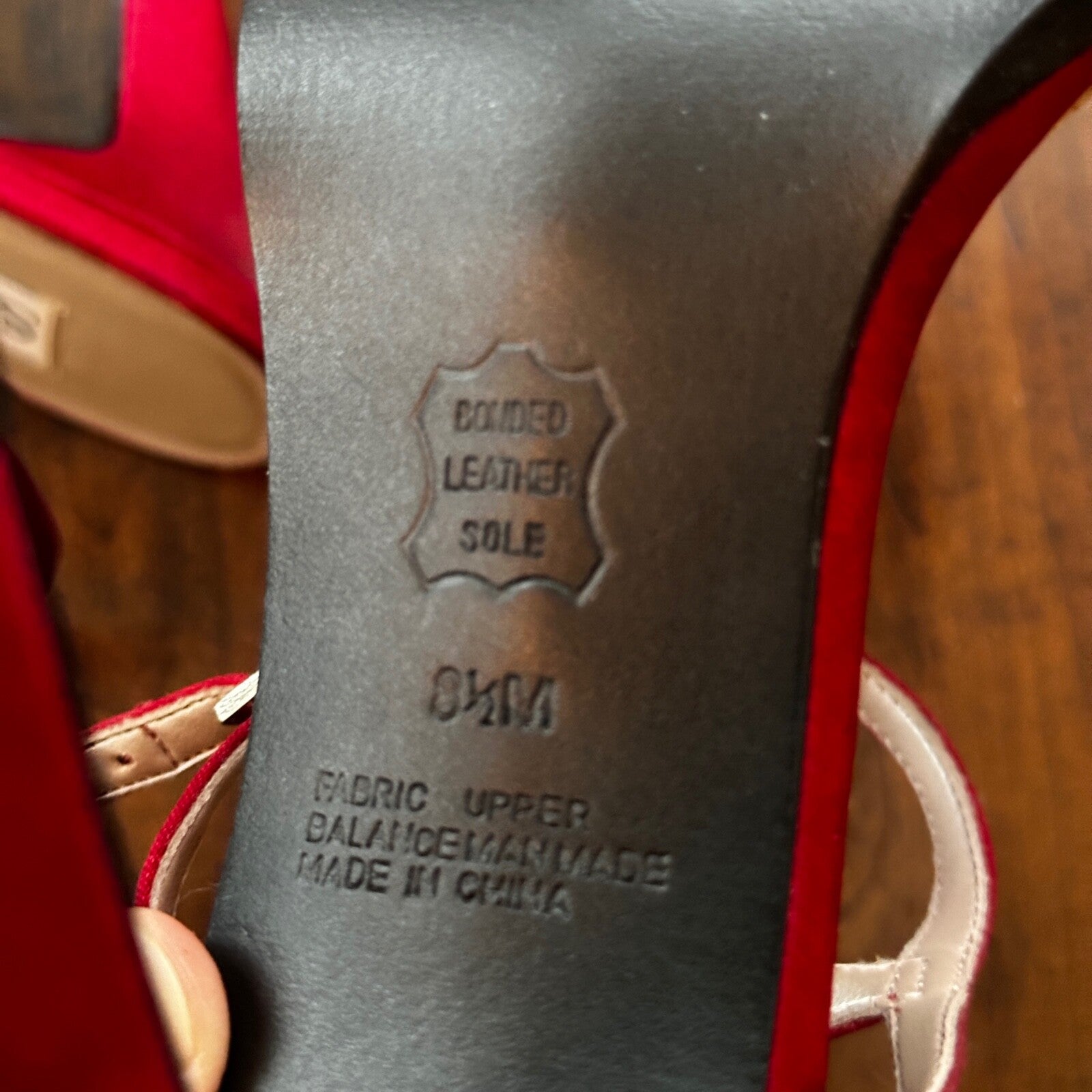 Sam & Libby Diva Sl Red Women Size 8.5 M Sandal Heels Ankle Strap Sexy Nice