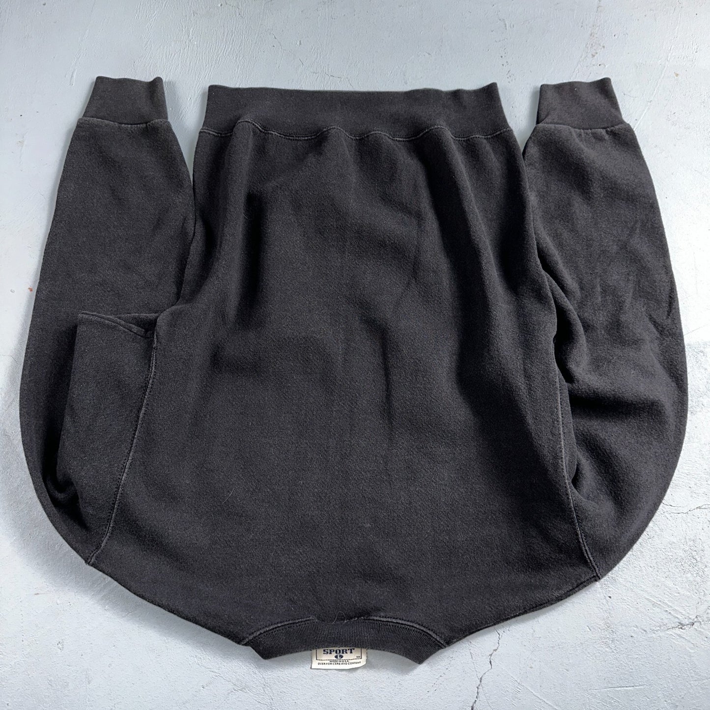 Vintage 90s Detroit Red Wings Lee Sport Sweatshirt USA Made NHL Mens L Black