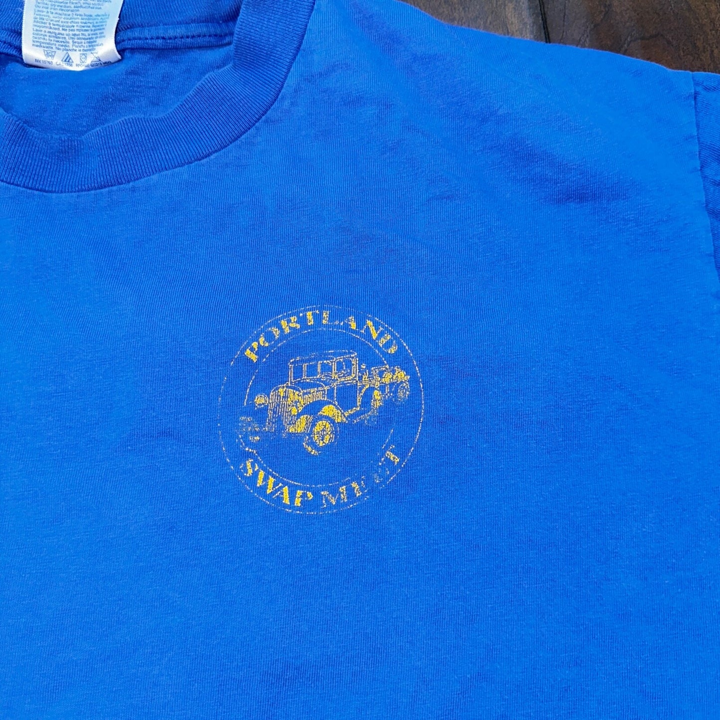 Portland Swamp Meet Oregon VTG T Shirt 1997 Ford Classic Cars Garbage Cool