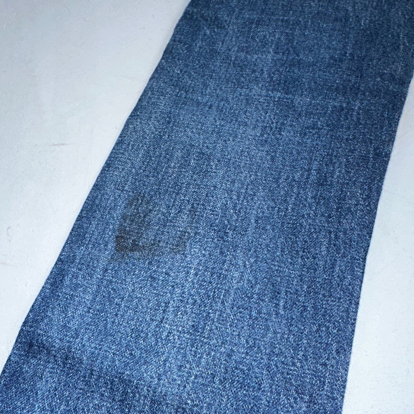 Naked & Famous Jeans Mens 30x36 Blue Dirty Fade Selvedge Denim Skinny Guy
