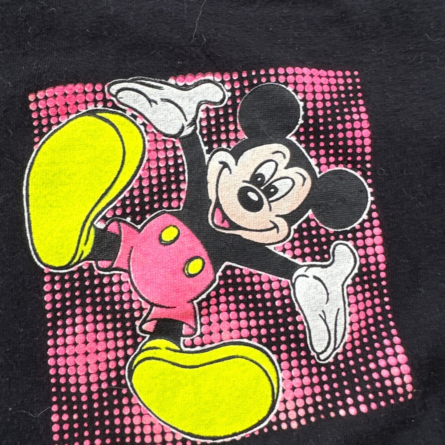 Mickey Mouse Disney USA 90s Single Stitch Vintage T Shirt Cute Funny Land Tee