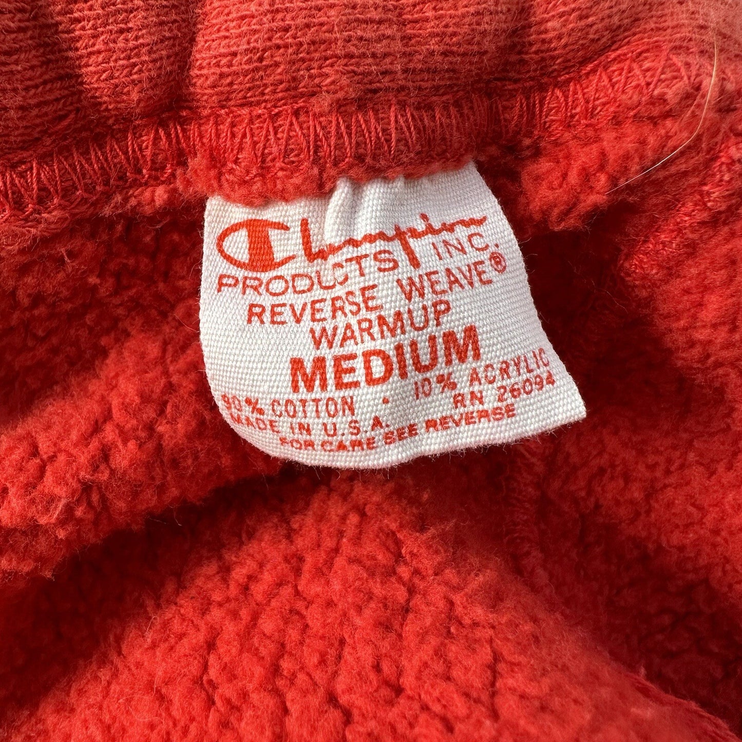 Champion 1970s Reverse Weave Blank 70s Sweatpants VTG Hoodie Basic Pants Jogger