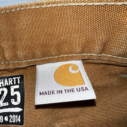 Carhartt VTG Double Knee Carpenter Pants USA B01 Brown Y2K 2014 Act 36x32