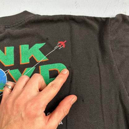 Vintage 1987 Pink Floyd Dark Side of the Moon USA T-Shirt Large Boxy 80s Rock