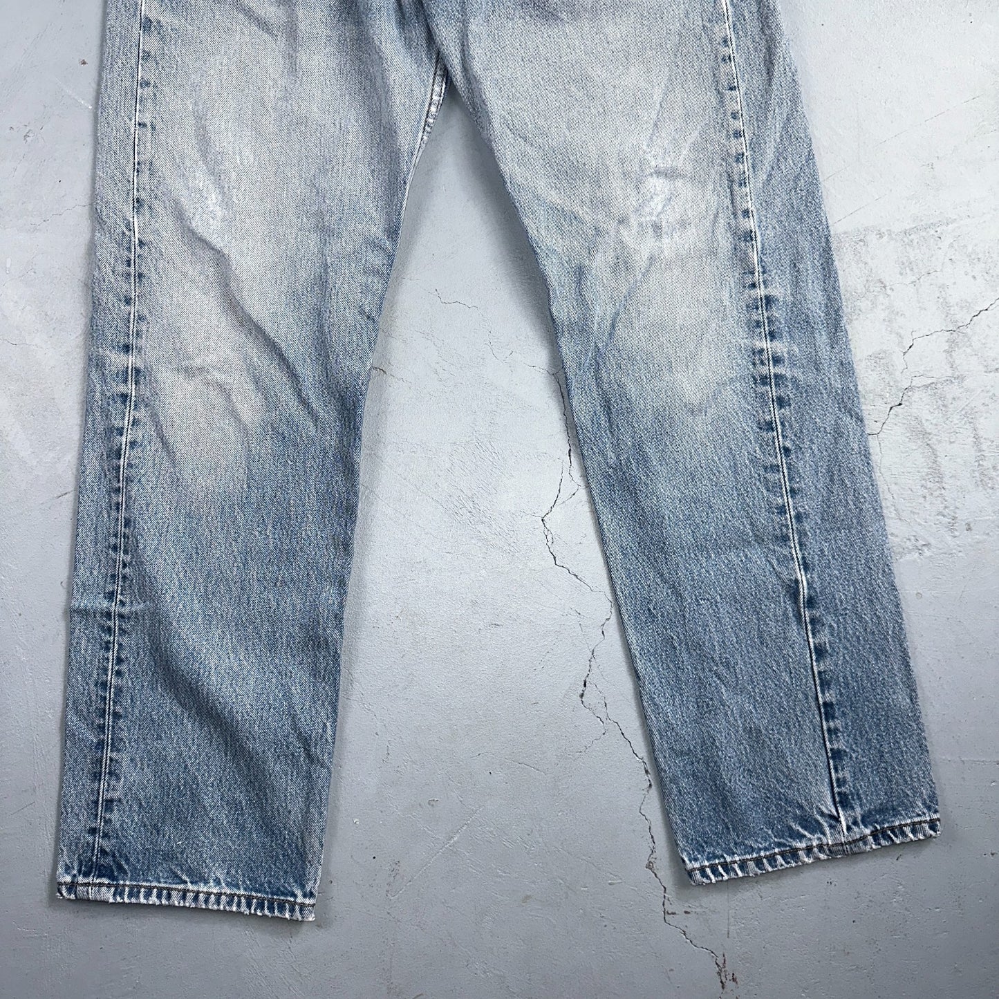 Levis 501 Vintage 90s XX Straight Leg Jeans Y2K Light Wash 36x34 Act 33x30