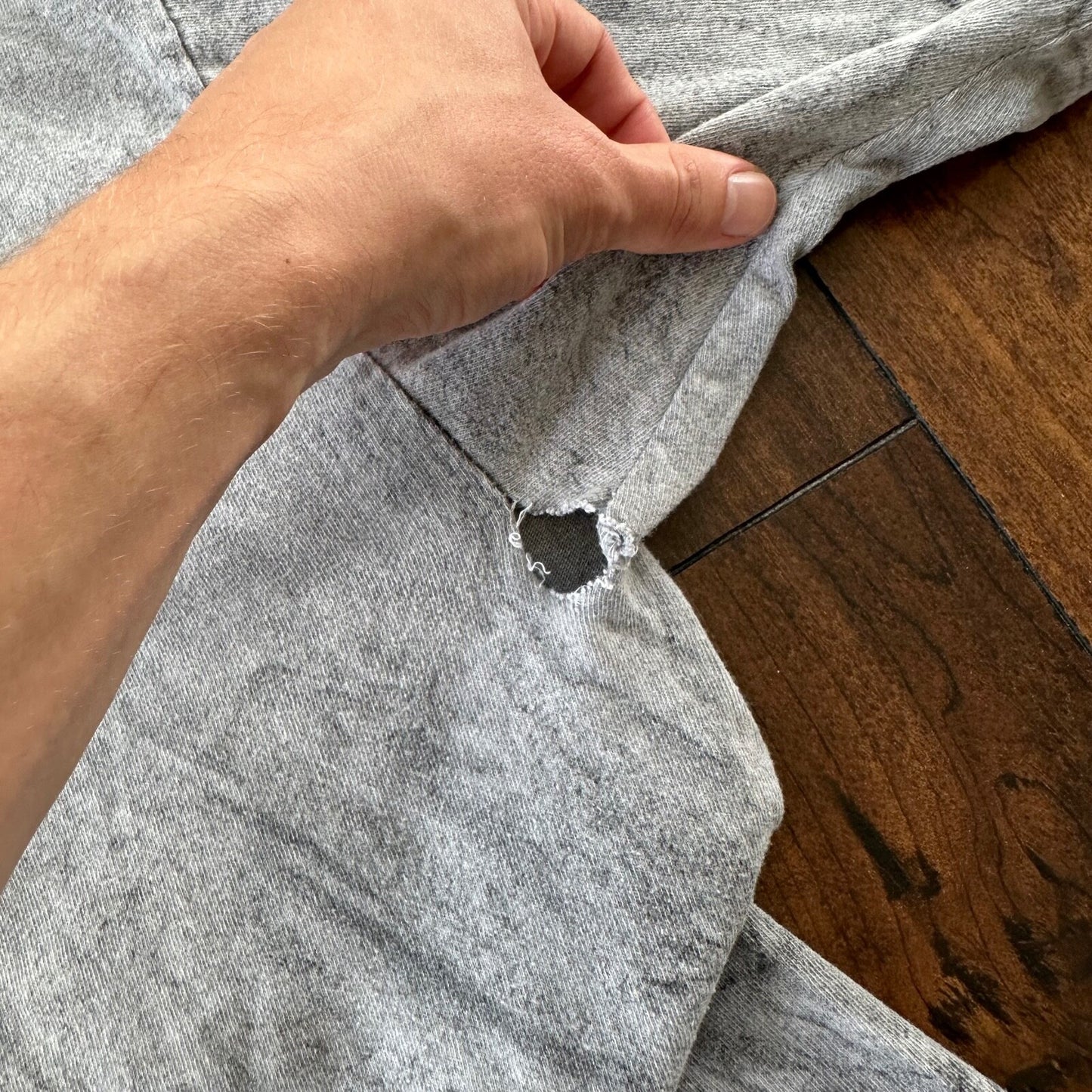 Wolf Vintage T Shirt Gray Crop 90s Single Stitch Animal Republic Lost Rap Music