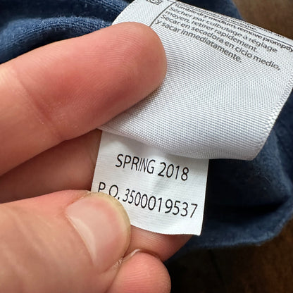 Carhartt Pocket Navy Blue T Shirt Workwear Basic Simple Y2K Great Quality