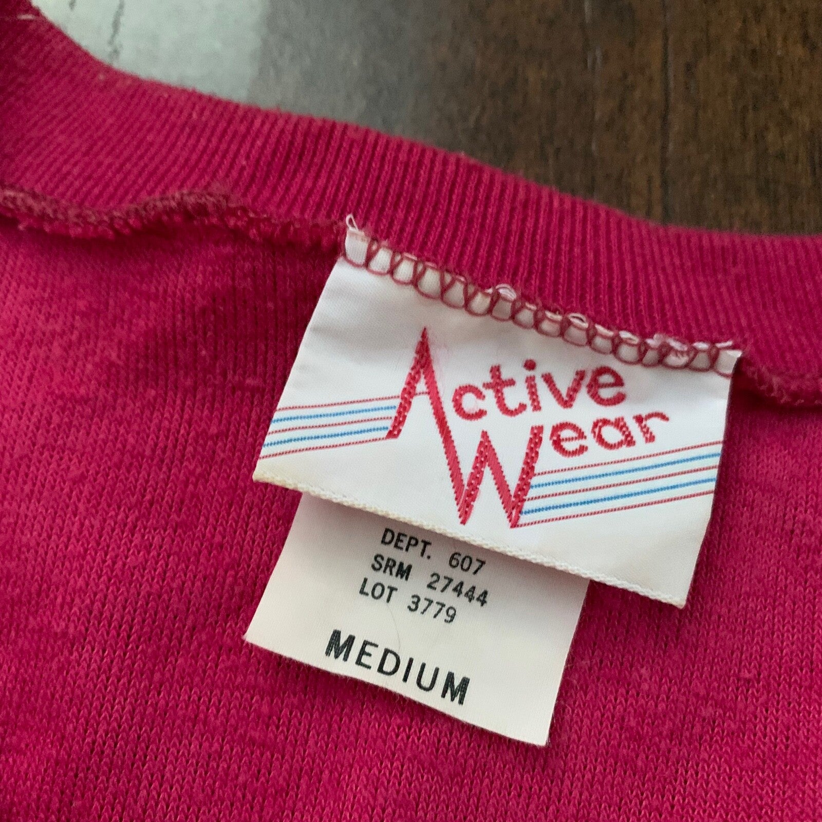 Vintage 80s Women's Pink Red Poly Jumpsuit Jumper 2pc Medium Juicy