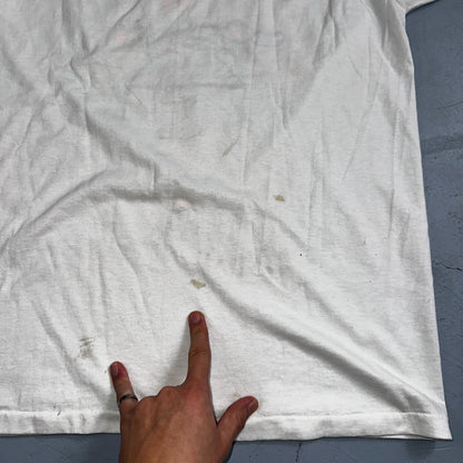 Hanes 90s House Cute Hand Drawn VTG T Shirt Boo Scary Halloween Art Artistic