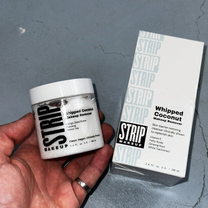 STRIP MAKEUP Whipped Coconut Makeup Remover 3.4 fl oz / 100 ml NIB