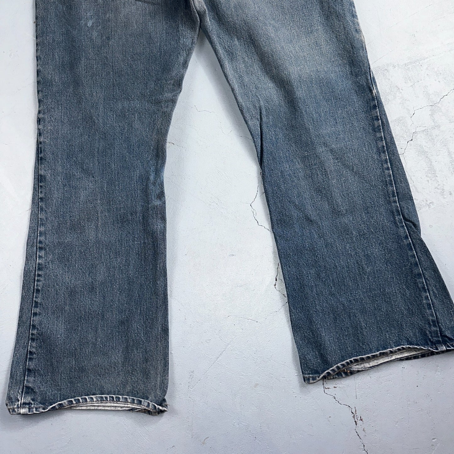 Levis 646 Vintage 70s USA Orange Tab Bootcut Flare Blue Bell Bottom Jeans 40x30