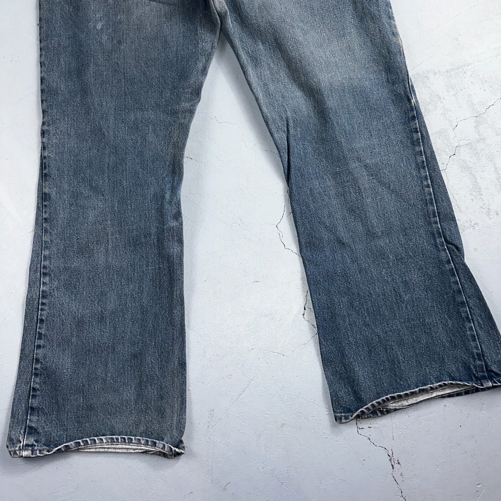 Levis 646 Vintage 70s USA Orange Tab Bootcut Flare Blue Bell Bottom Jeans 40x30