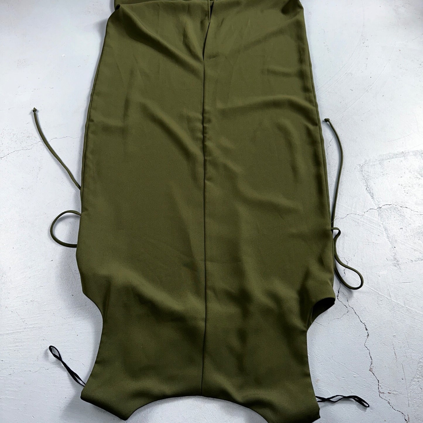 R&M Richards Karen Kwong Womens Maxi Dress Size 14 Green Simple Sleeveless VTG