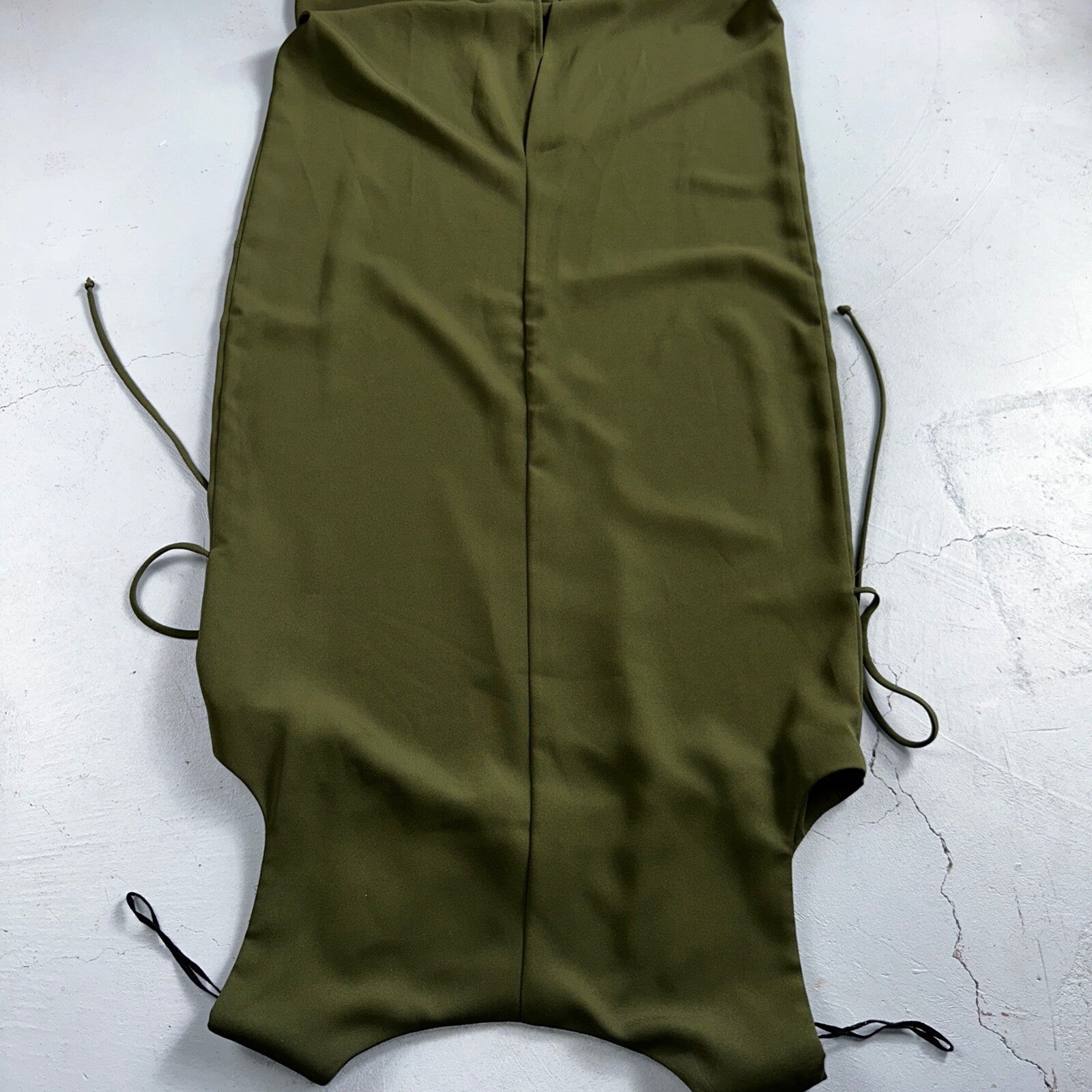 R&M Richards Karen Kwong Womens Maxi Dress Size 14 Green Simple Sleeveless VTG