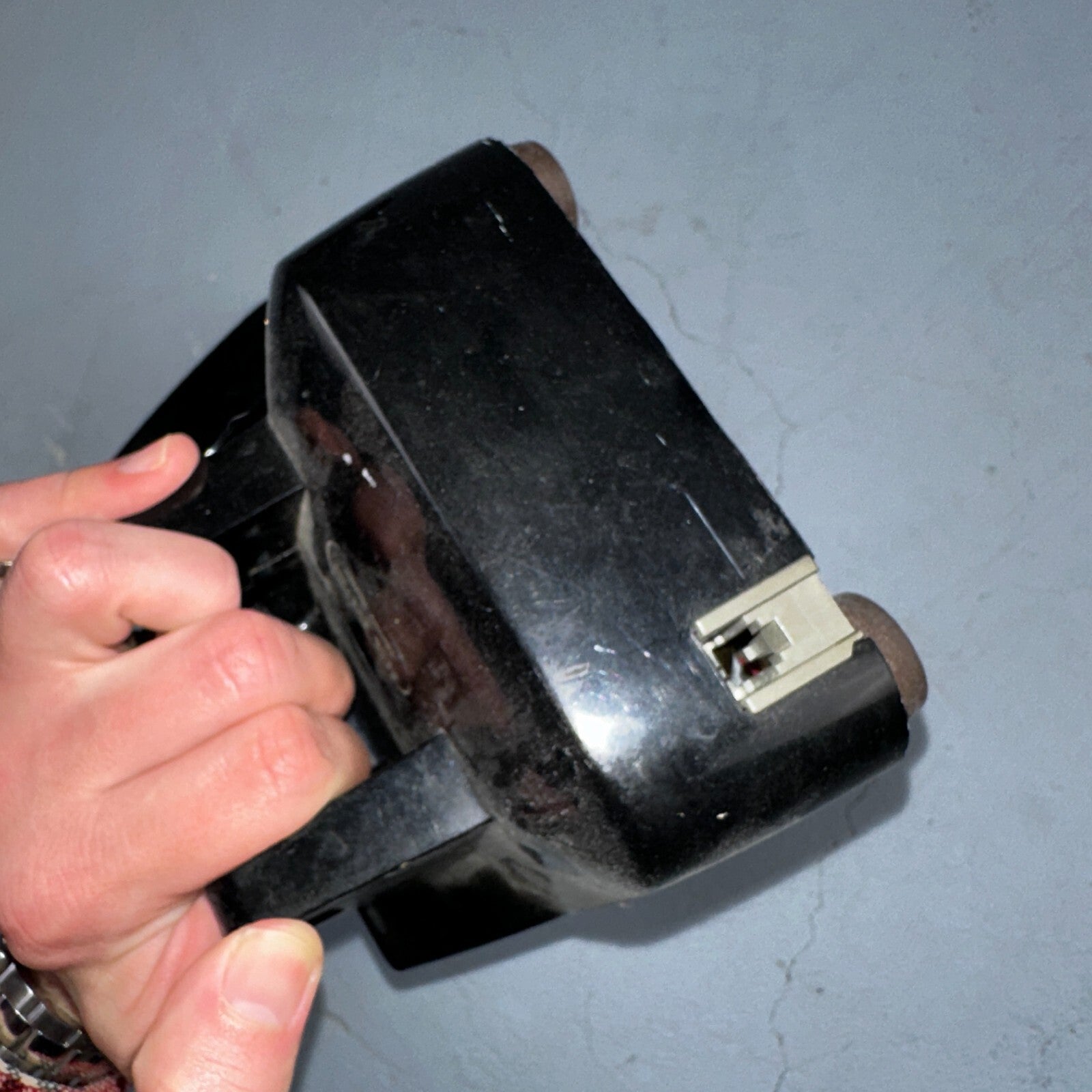 Vintage Bell System Property Push Button Phone Black Western Electric 2500DM