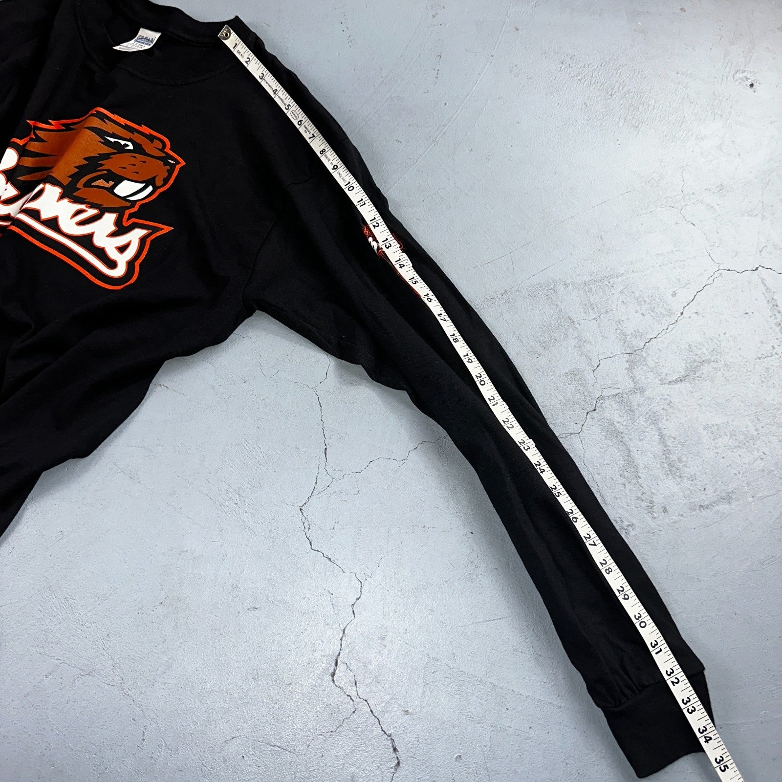 OSU Beavers Y2K Long Sleeve VTG T Shirt Oregon State University Team Spirit L