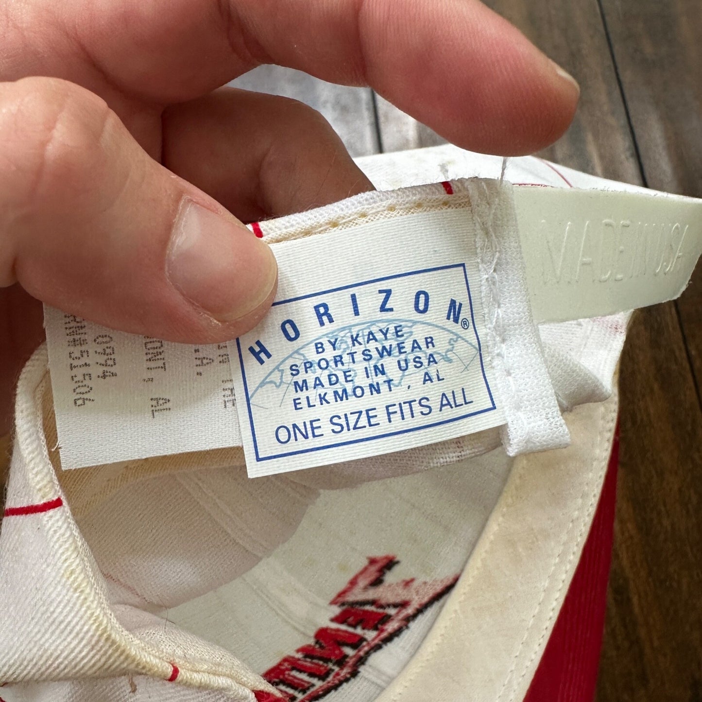 Zenith Very Rare Pinstripe VTG Hat Cap Snapback Advertising Radio Horizon 70s