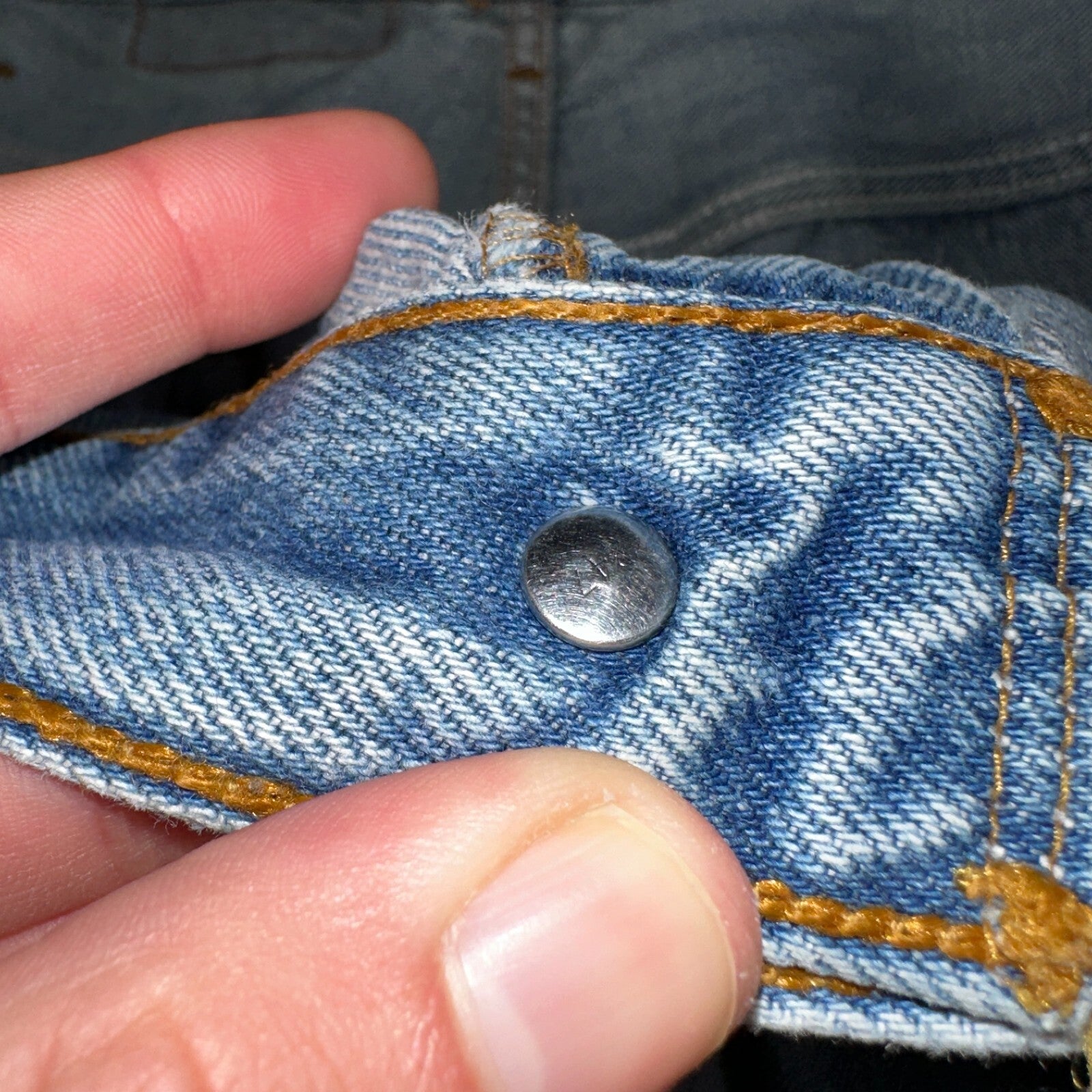 Levis 501 Vintage 90s XX Straight Leg Jeans Y2K Light Wash 40x36 Act 38x31