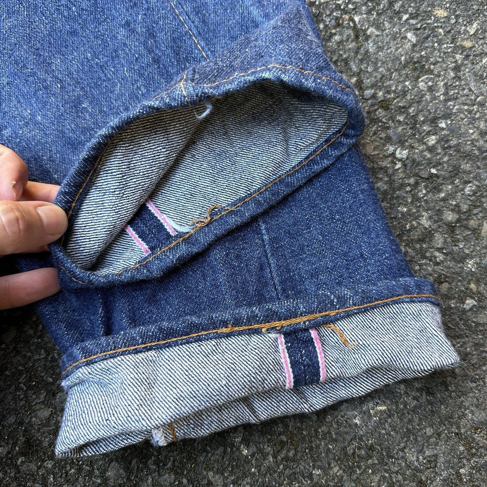 Levis Vintage 70s Redline Single Stitch 501 XX Jeans 66 SS Dark 28x28 Act 26x25