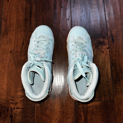 Nike Air Jordan 6 Retro Pantone GS Still Blue Sz 6.5 Y 543390-407