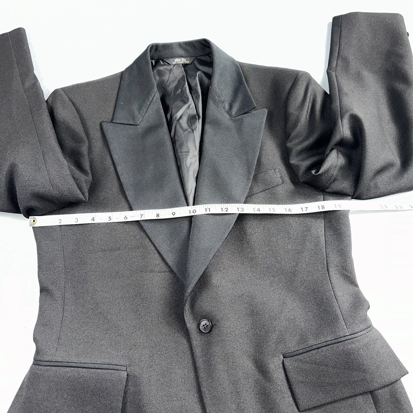 Vintage 60s After Six Mens 40R Prom Tuxedo Suit Rockabilly Jacket Black USA