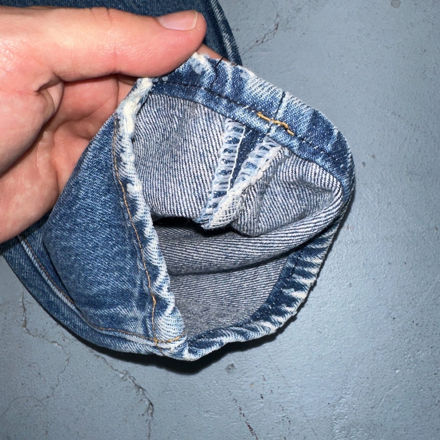 Levis 501 Vintage 80s USA XX Womens Jeans Blue High Rise Tapered 17501 25x27