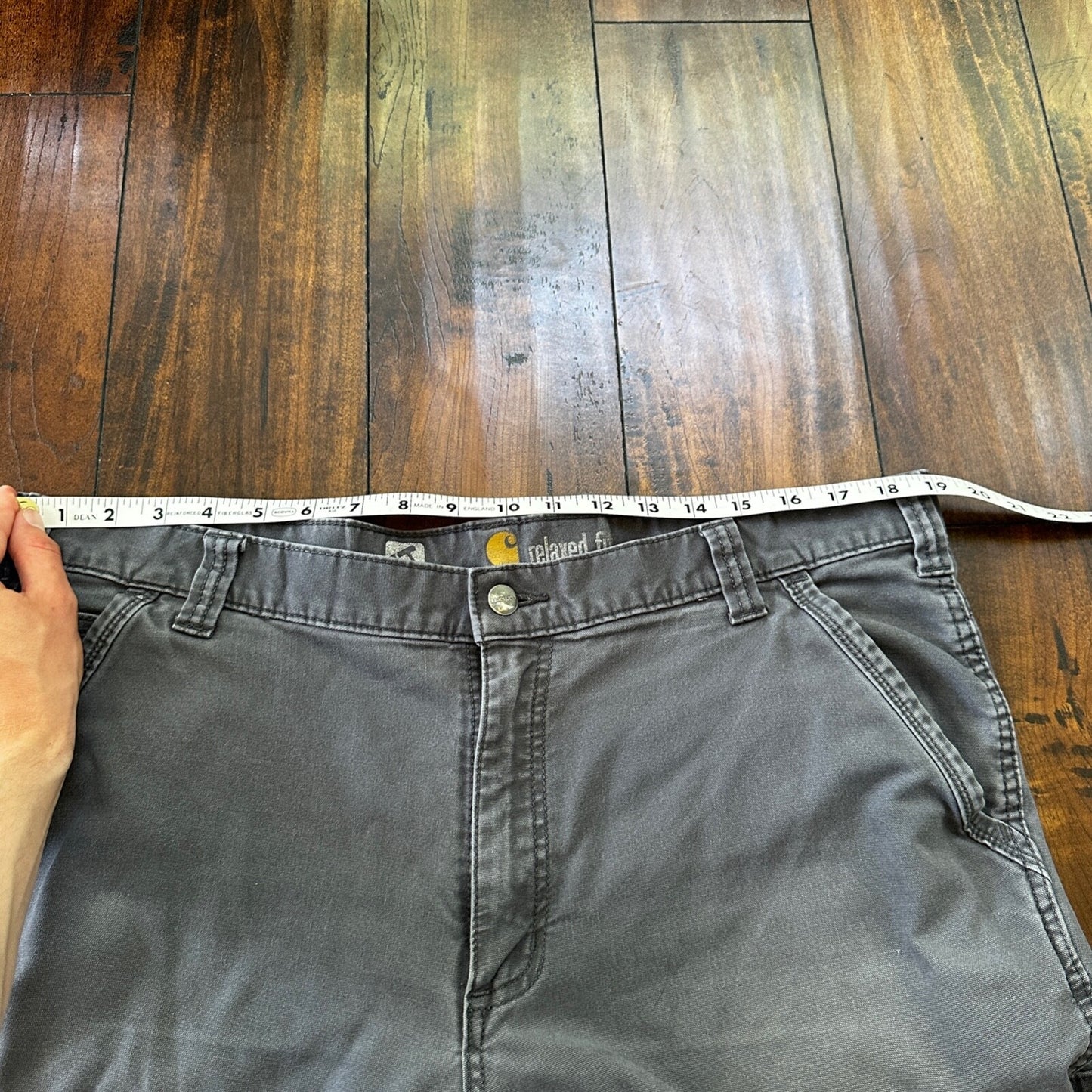 Carhartt Full Swing Cryder Dungaree 2.0 Pants Men's 40x32 Shadow 102812 029