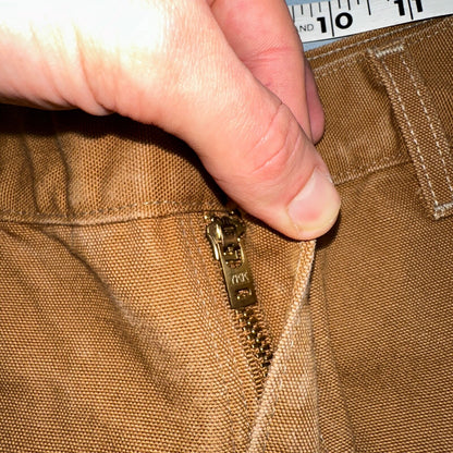 Carhartt Shorts VTG Double Knee Carpenter Pants USA B01 Brown Act 33 30x18