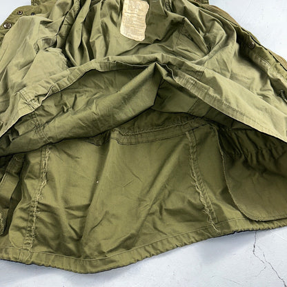 VTG US ARMY M-65 Field Jacket Coat Cold Weather Mans OG-107 Vietnam 70s 1970s