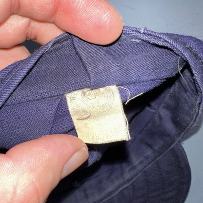 Vintage 1960s 60s Carhartt Union Workwear Engineer Cap Hat Conductor Heart Logo