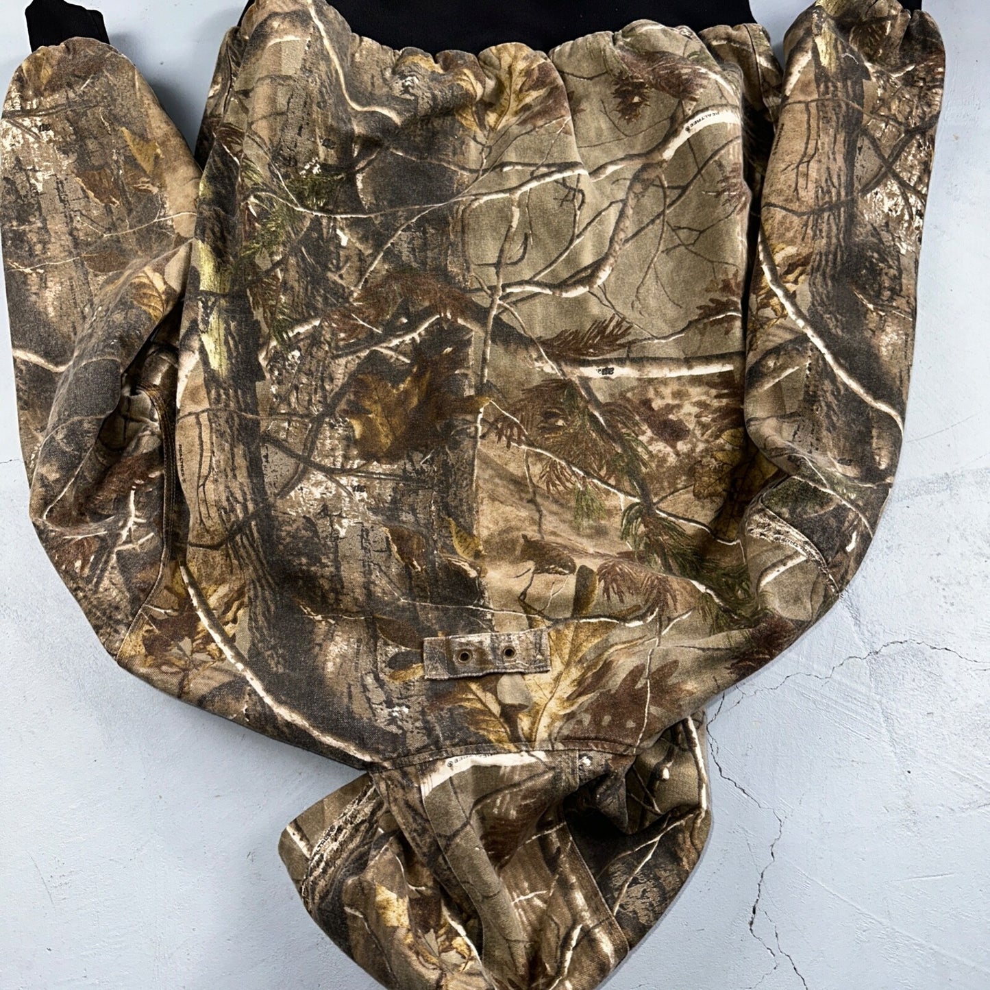 Levi Strauss Signature Field Gear Jacket Mens L Camo Hooded Realtree Lined Coat