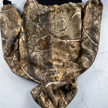 Levi Strauss Signature Field Gear Jacket Mens L Camo Hooded Realtree Lined Coat