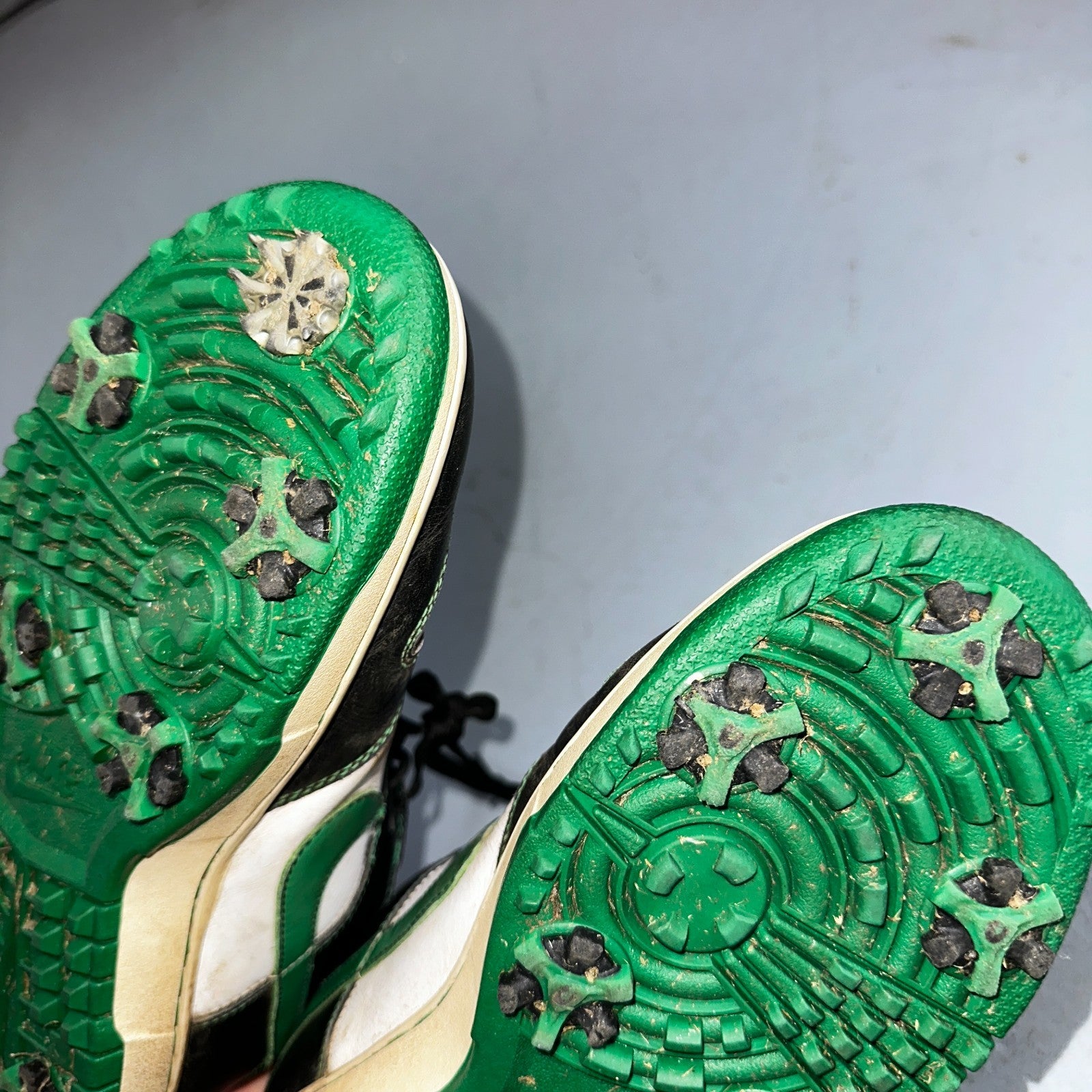 Nike SB Dunk NG Golf - SIZE 8.5 - 484294-100 White Court Green Black OG QS